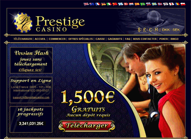 Casino virtuel Prestige